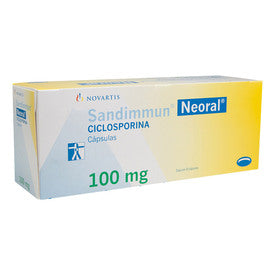 SANDIMMUN NEORAL 100MG 50 CAPS