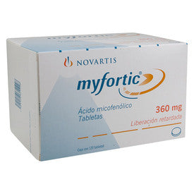 MYFORTIC 360 MG 120 GRAG