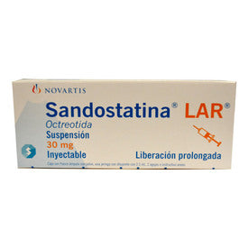 SANDOSTATINA LAR LP 30MG JGA 2ML