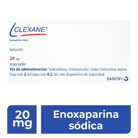 CLEXANE 20MG SOL INY 2JGAS