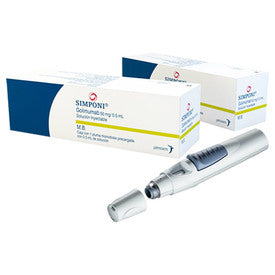 SIMPONI 50 MG SOL INY 0.5 ML