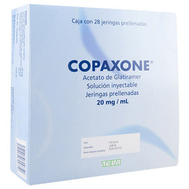 COPAXONE 20 MG SOL INY C/28