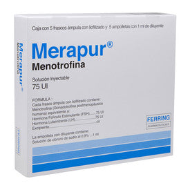 MERAPUR HP 75 U.I 5 FA 5X1ML AMP