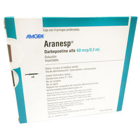 ARANESP 60 MCG/0.3ML 4X1 JGA PRELL