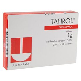 TAFIROL 1G 20 TAB