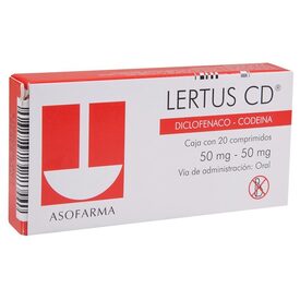 LERTUS-CD 50/50MG 20 CPR