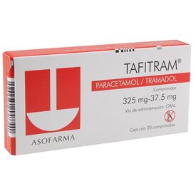 TAFITRAM 325/37.5 MG 20 CPR