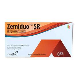 ZEMIDUO SR 50/1000MG - TAB 28