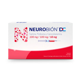 NEUROBION 10 MG SOL INY 5 JER