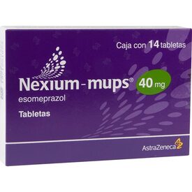 NEXIUM-MUPS 40 MG 14 TAB