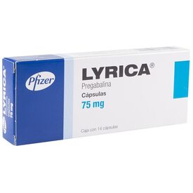 LYRICA 75 MG 14 CAPS