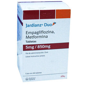 JARDIANZ DUO 5/850MG 60 TAB