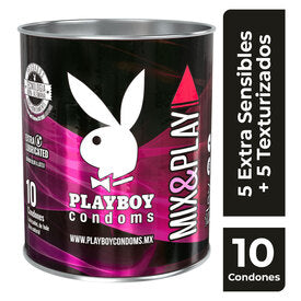 PRESERV PLAYBOY MIX PLAY C/10