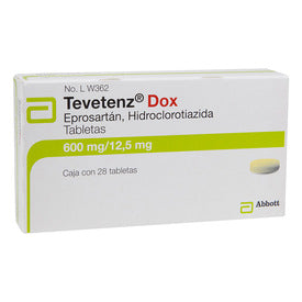 TEVETENZ-DOX 600/12.5 MG 28 TAB