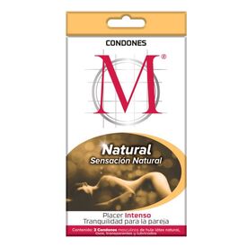 PRESERV M FORCE NATURAL C/3