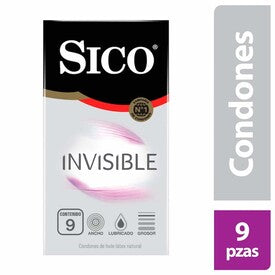 PRESERV SICO INVISIBLE ULTRA C/9