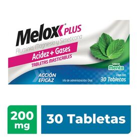 MELOX PLUS ANTI-GAS MTA 30TAB MAST