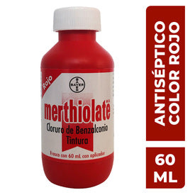 MERTHIOLATE TINT ROJO 60 ML