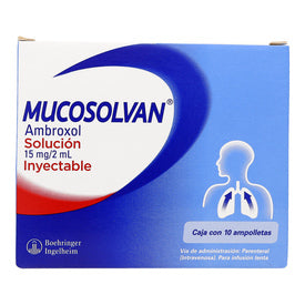 MUCOSOLVAN 10X2 ML AMP
