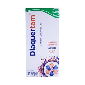 DIAQUERTAM SUP ALIM 120 CAPS