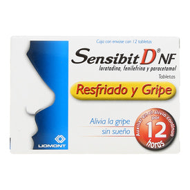 SENSIBIT-D-NF 2.5/5/500MG 12TAB