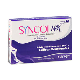 SYNCOL-MAX 650/60/15 MG 12 CPR