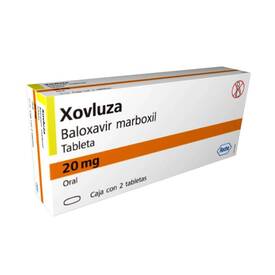 XOVLUZA 20 MG 2 TAB