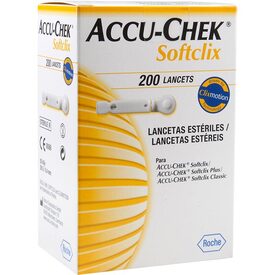 ACCU-CHEK SOFTCLIX LANCETAS 200