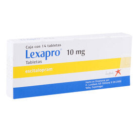 LEXAPRO 10 MG 14 TAB