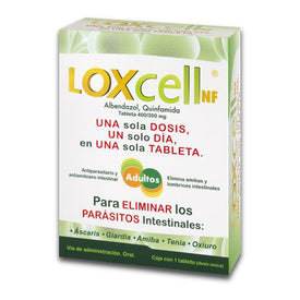 LOXCELL NF 400/300 MG 1 TAB