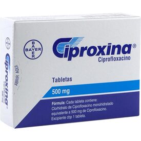 CIPROXINA 500 MG 14 TAB