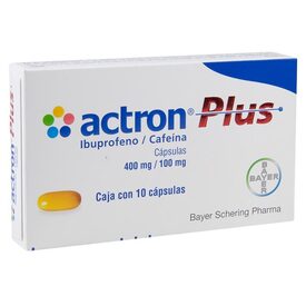 ACTRON PLUS 400/100 MG 10 CAPS