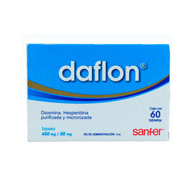 DAFLON 450/50 MG 60 TAB