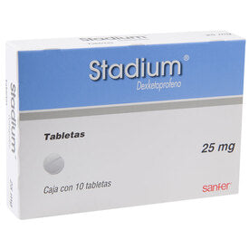 STADIUM 25 MG 10 TAB