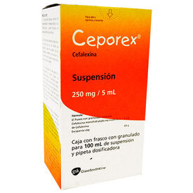 CEPOREX 250 MG 100 ML SUSP