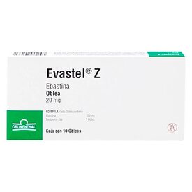 EVASTEL-Z 20 MG 10 OBLEAS