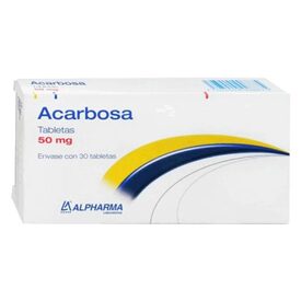 ACARBOSA 50 MG 30 TAB       LGEN