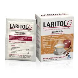 LARITOL G NF GRANULADO 6 SOBRES C/10 G. MANZANA-CANELA