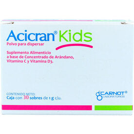 ACICRAN KIDS SUP ALIM SOB30PVO 1G