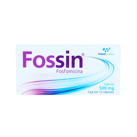 FOSSIN 500 MG 12 CAPS