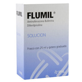 FLUMIL 2/75/75 MG GTS 25 ML