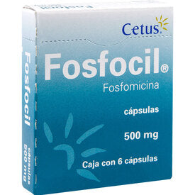 FOSFOCIL 500MG 6 CAPS