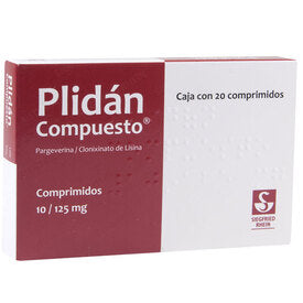 PLIDAN COMP10/125 MG 20 GRAG