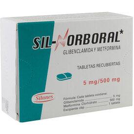 SIL-NORBORAL 5/500MG 40 TAB