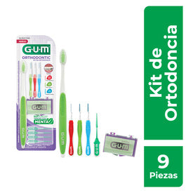 KIT DE ORTODONCIA GUM 6PZAS