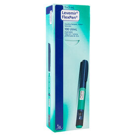 LEVEMIR FLEXPEN 100UIPLUMA 1X3 ML
