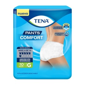 CALZ TENA COMFORT UNI GDE C/10