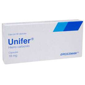 UNIFERCAP.18MG.CAJAC/30