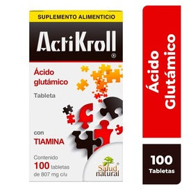 ACTIKROLL TAB. CAJA C/FCO. C/100