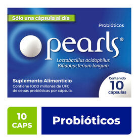 PEARLS PROBIOTIC SUP ALIM 10 CAPS